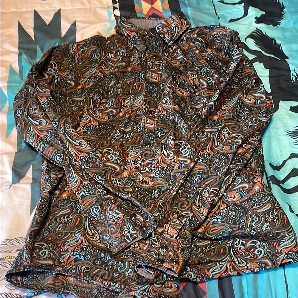 Paisley Long Sleeve Shirt
